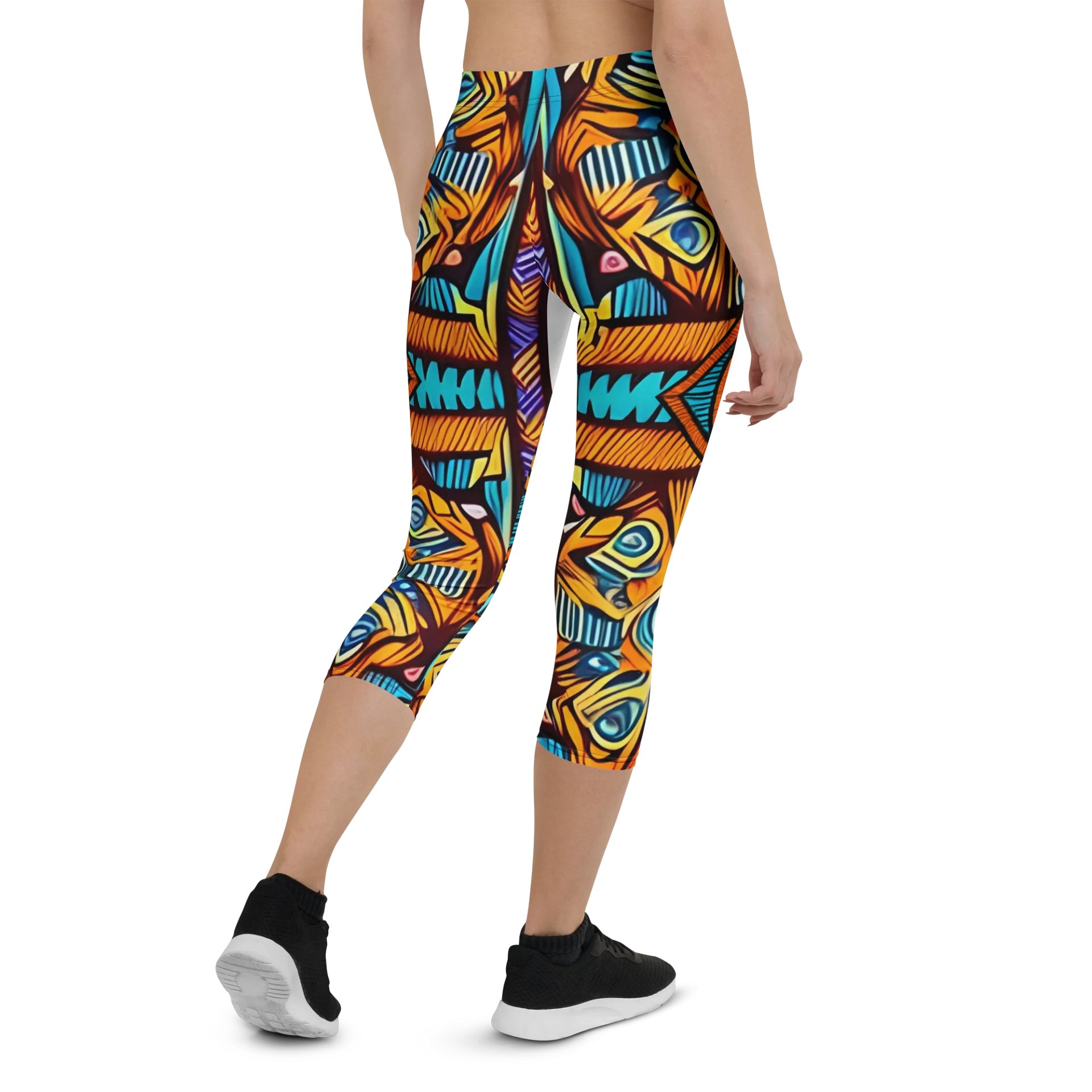 ''Philius Apparel'' All-Over Print Capri Leggings product image (3)