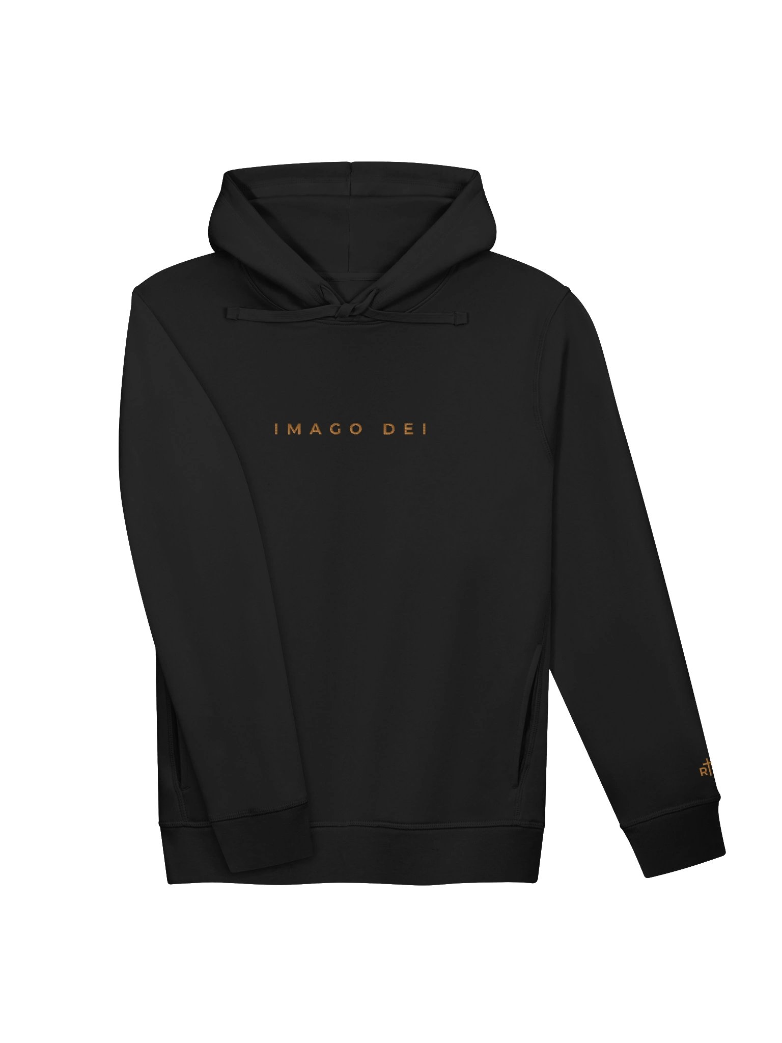 IMAGO DEI ORGANIC-BLEND SIDE-POCKET UNISEX HOODIE product image (4)