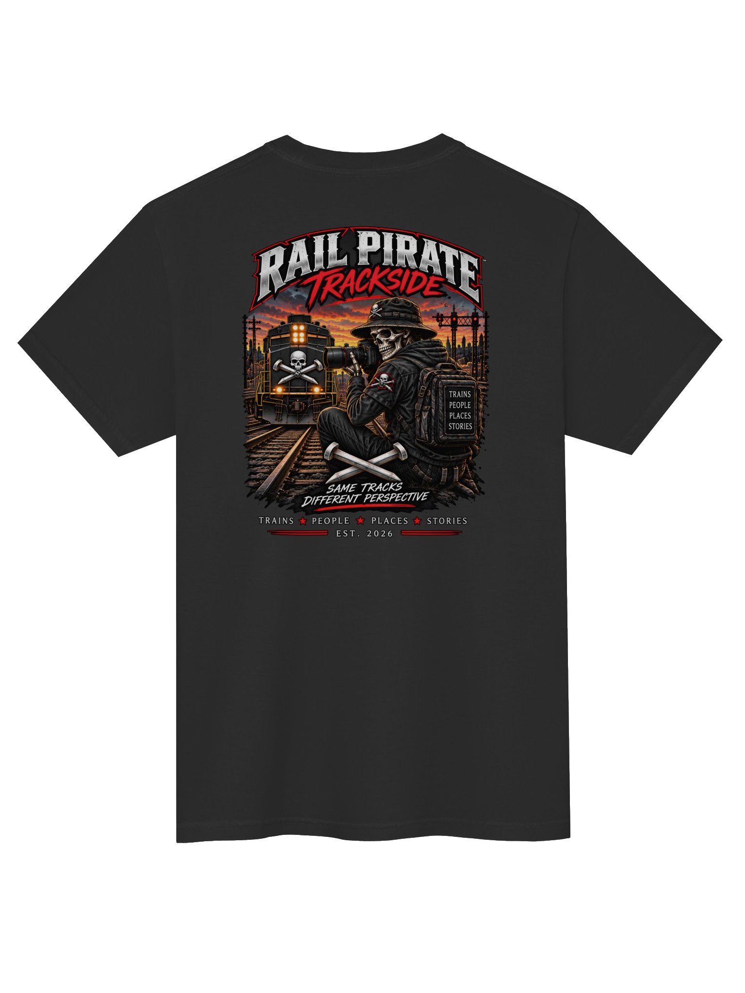 Rail Pirate Trackside™ Pocket Tee — First Voyage product image (4)