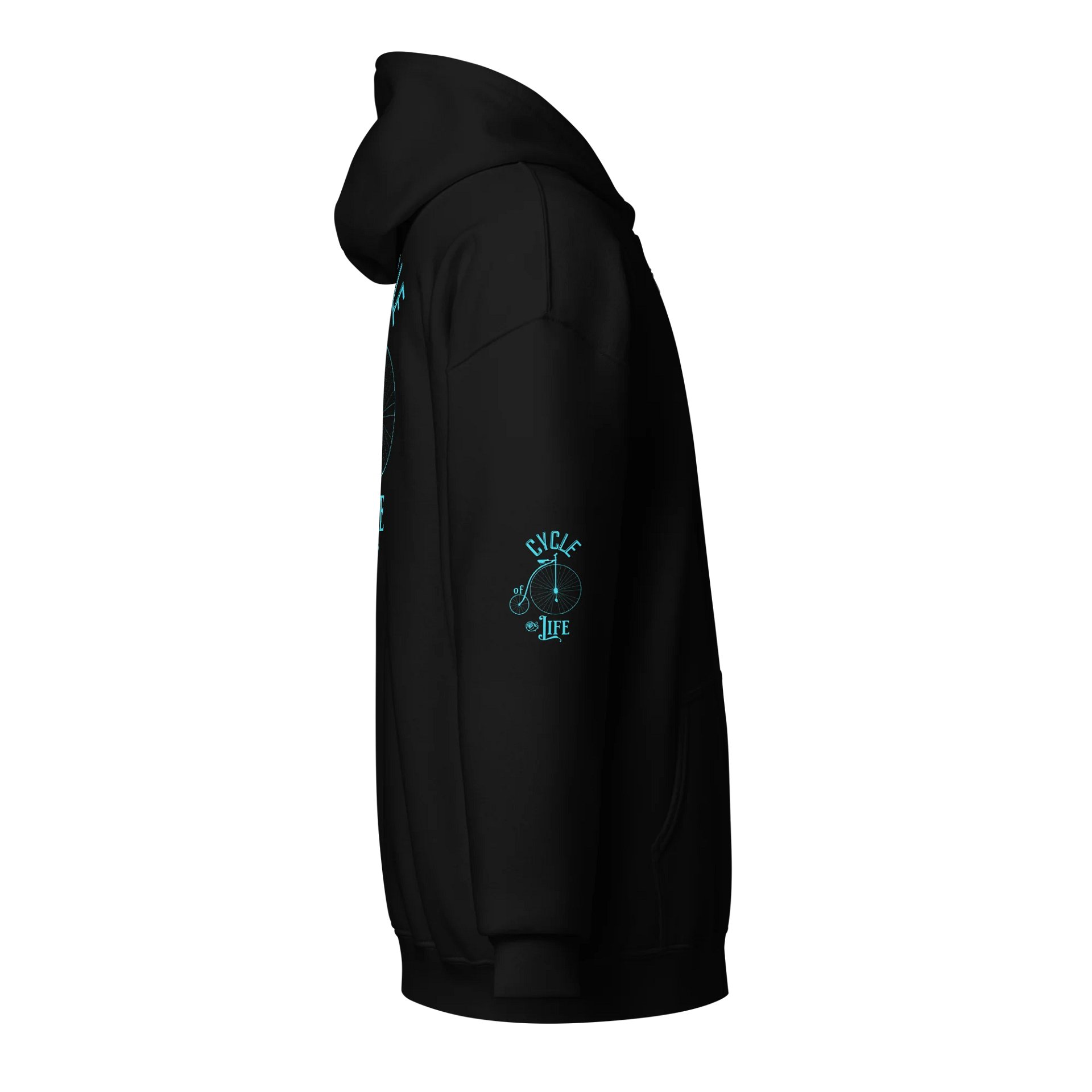 Cycle of Life Unisex Heavy Blend Zip Hoodie product image (2)