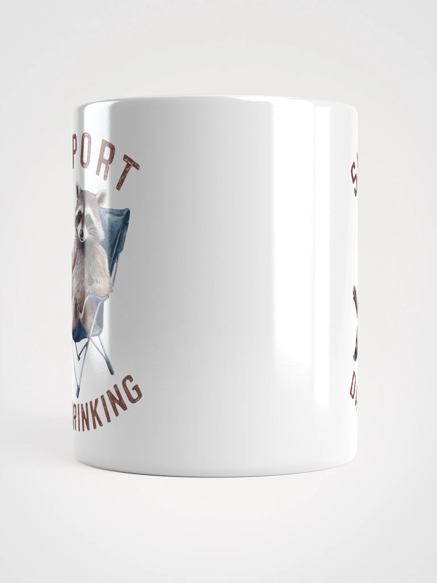 Laid-Back Raccoon Day Drinking Mug product image (14)