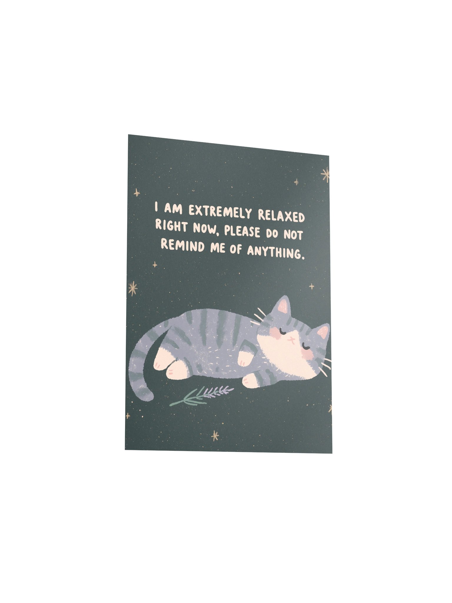 Extremely Relaxed Cat Poster product image (19)