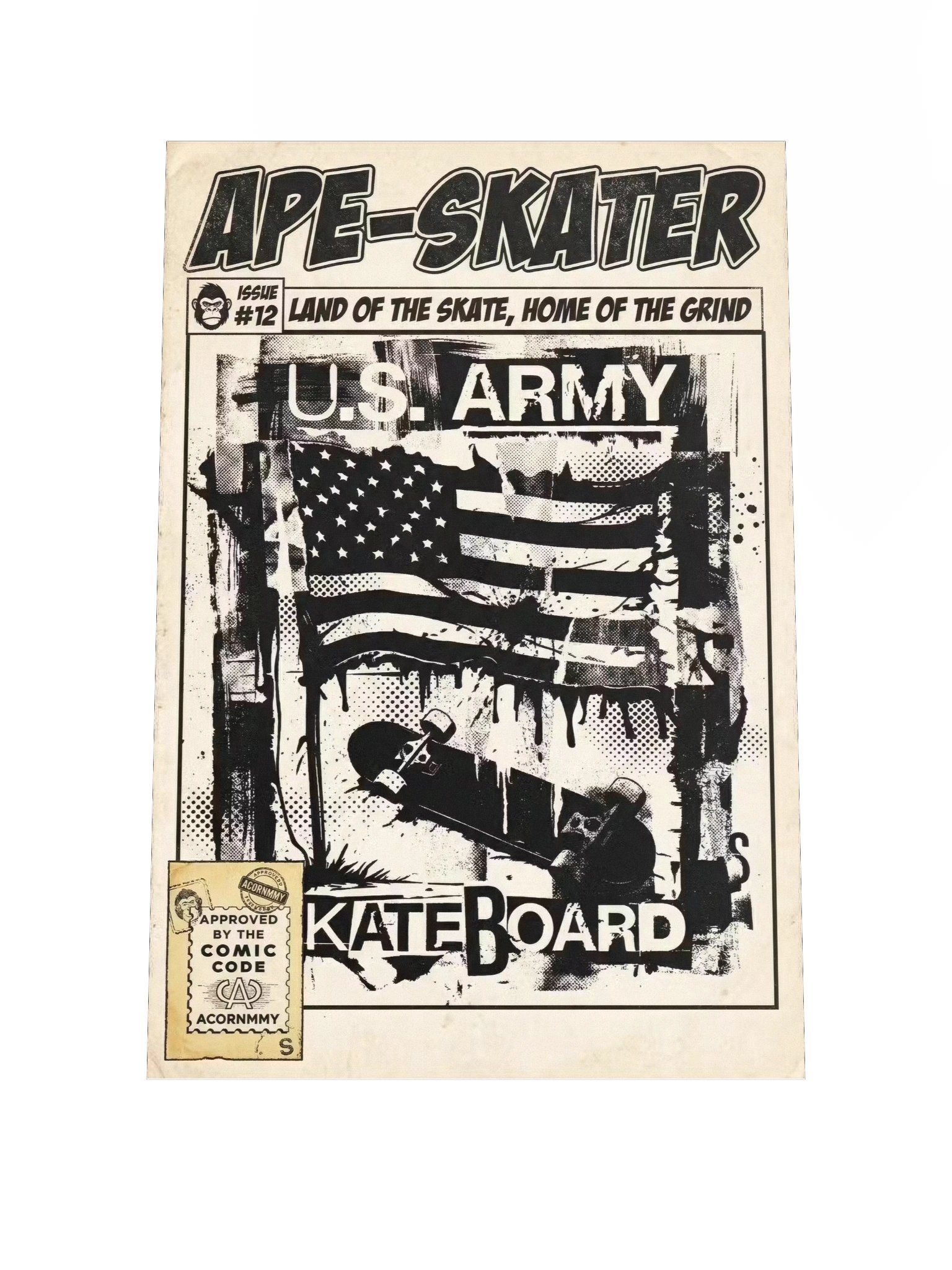 APE-SKATER // ISSUE #12: "ARCHIVAL MONO" (VARIANT H) product image (1)
