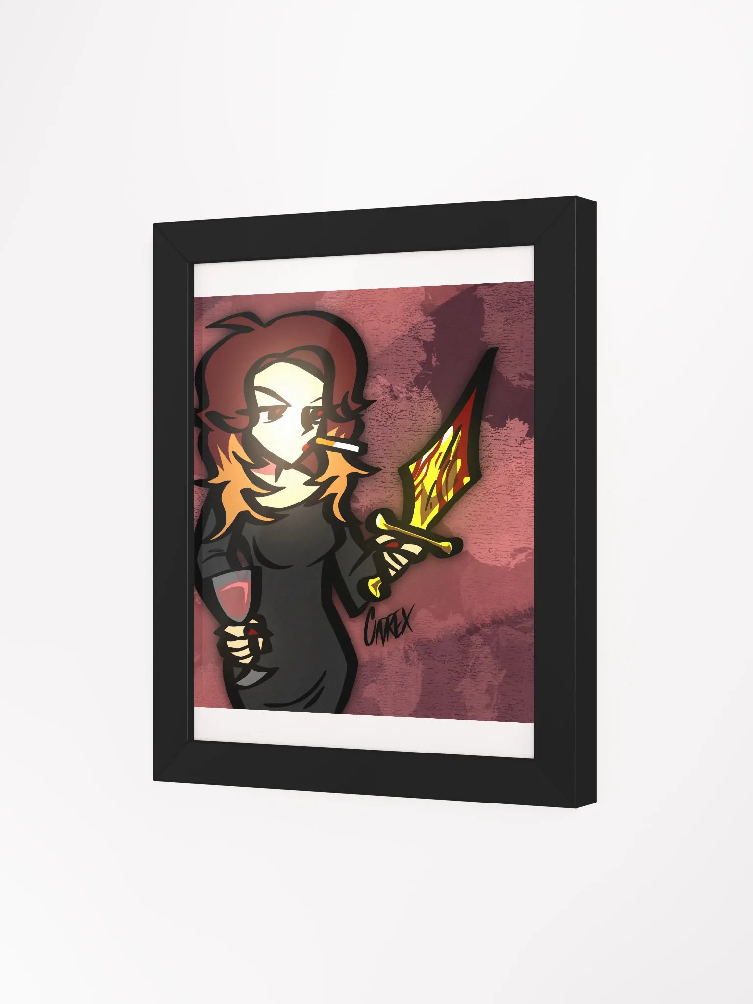 Dagger Woman Print product image (22)