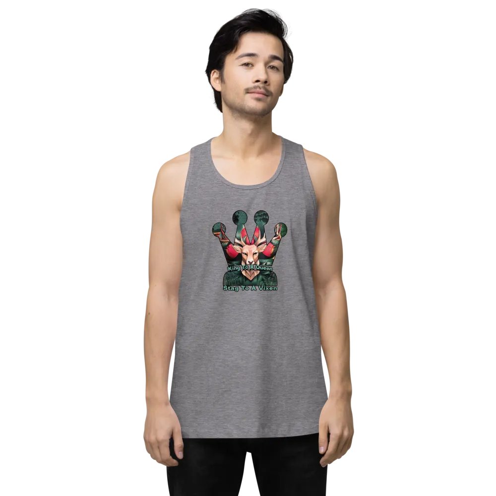 King To A Queen Stag To A Vixen tank product image (31)