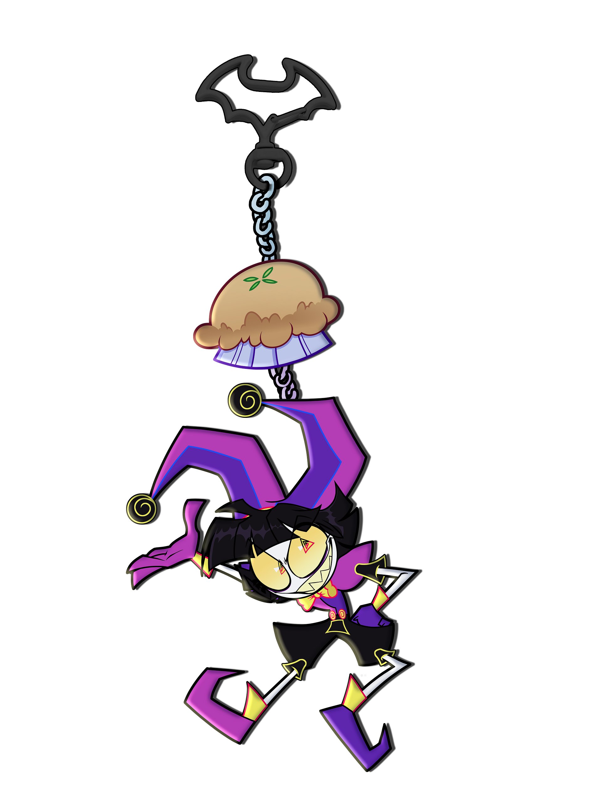 (PRE-ORDER) Pox & Pie Dangly Keychain product image (1)