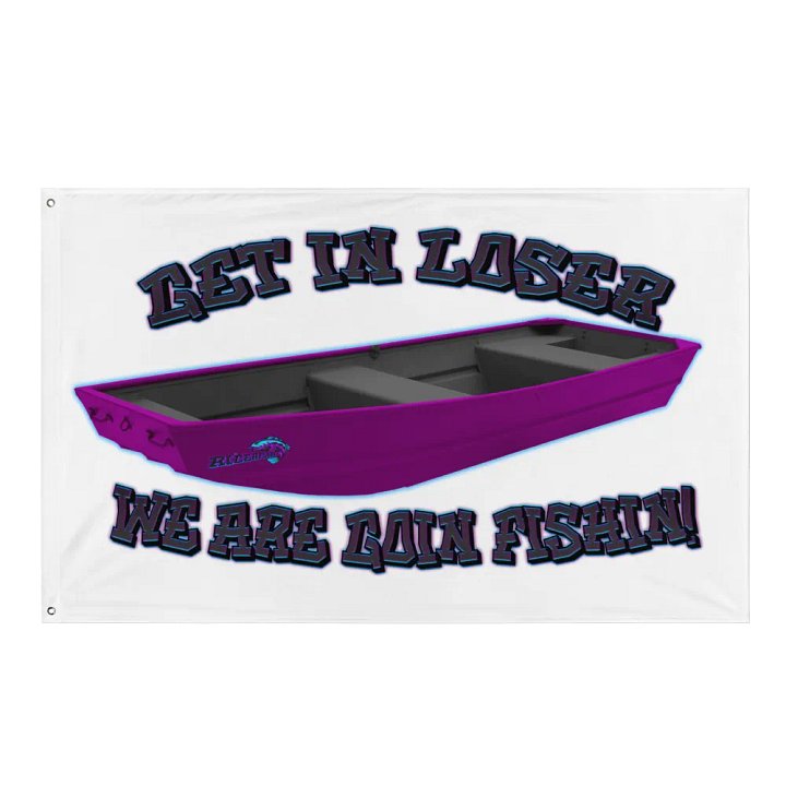 RicerMeangirls Carbon Letter Flag product image (1)