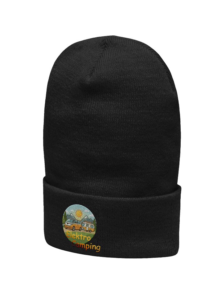 Yupoong Cuffed Beanie Elektro Camping product image (15)