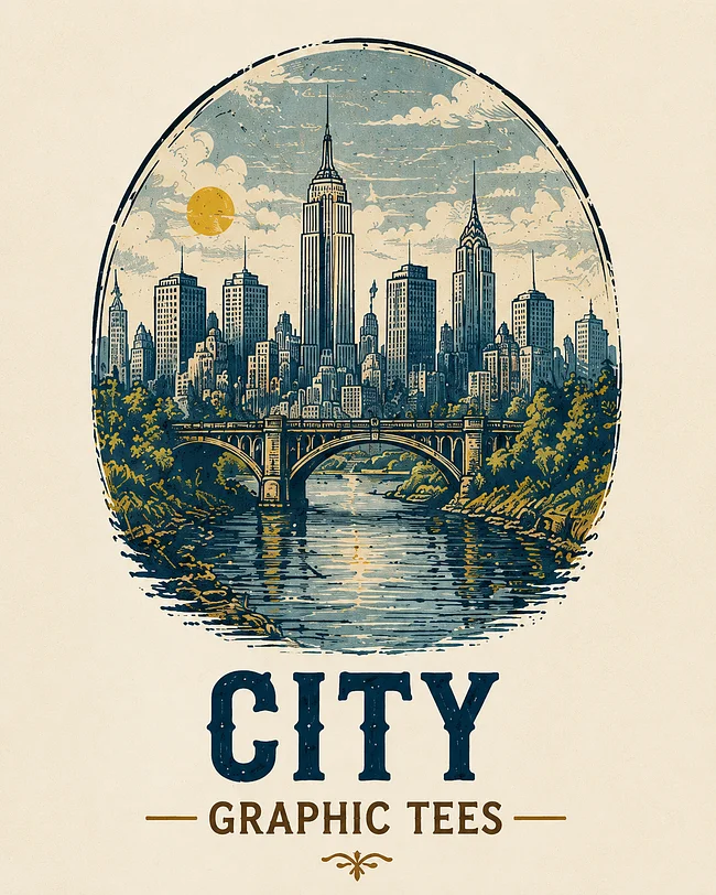 Vintage City Graphic Tees