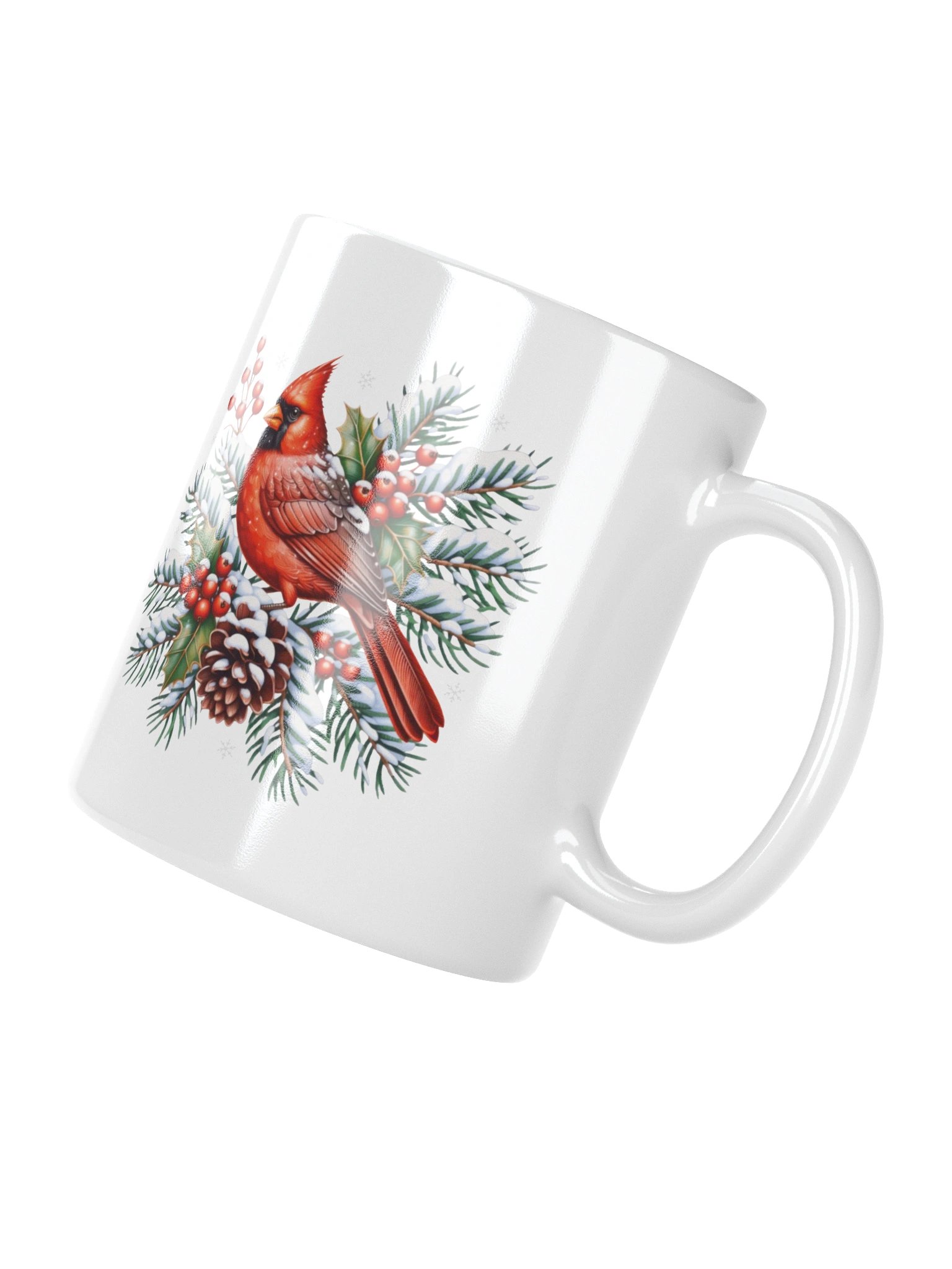 Festive Cardinal Christmas Coffee Mug product image (10)