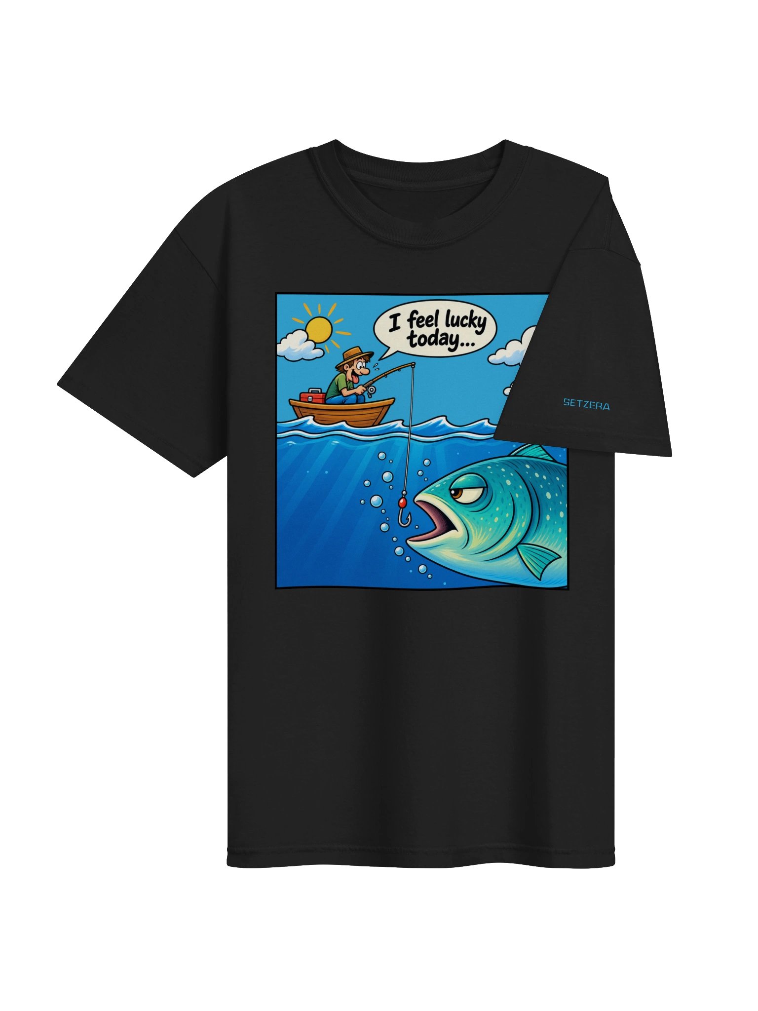 I Feel Lucky Today Tee product image (4)