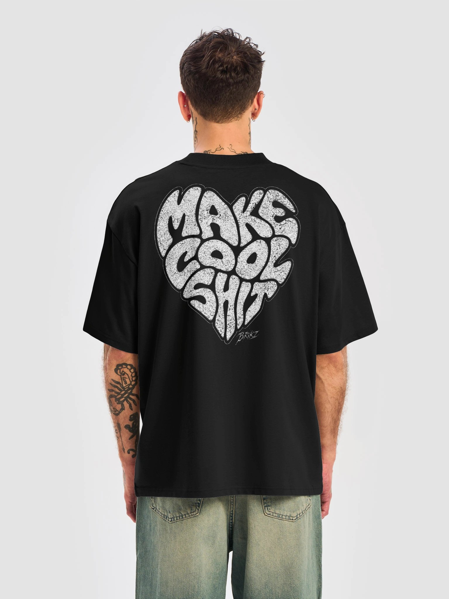 MAKE COOL SHIT (Oversized Tee) product image (6)