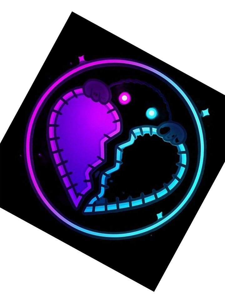 Stitched‑Void Logo Sticker product image (2)