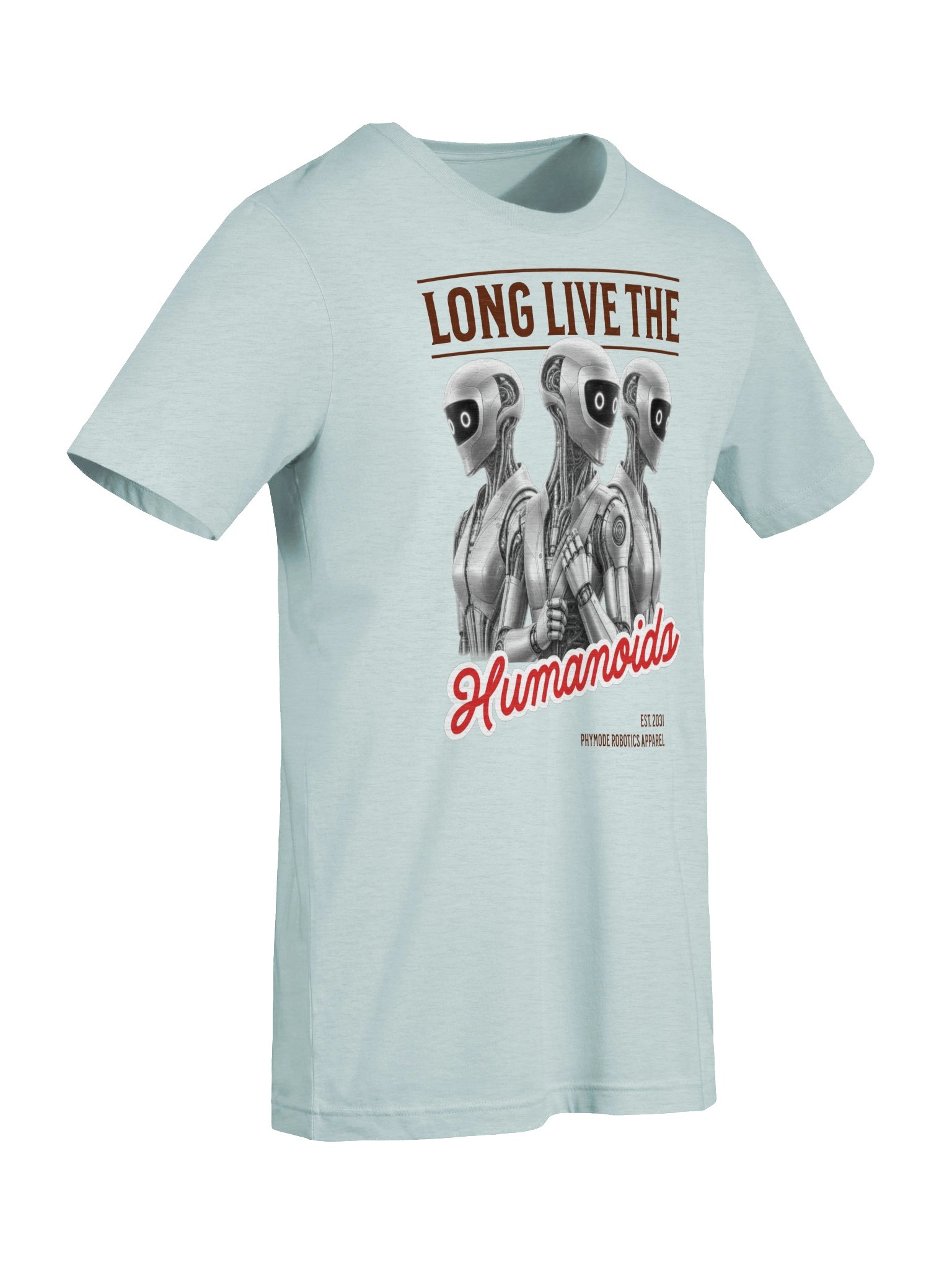 Long Live the Humanoids | Robotics Tee product image (7)