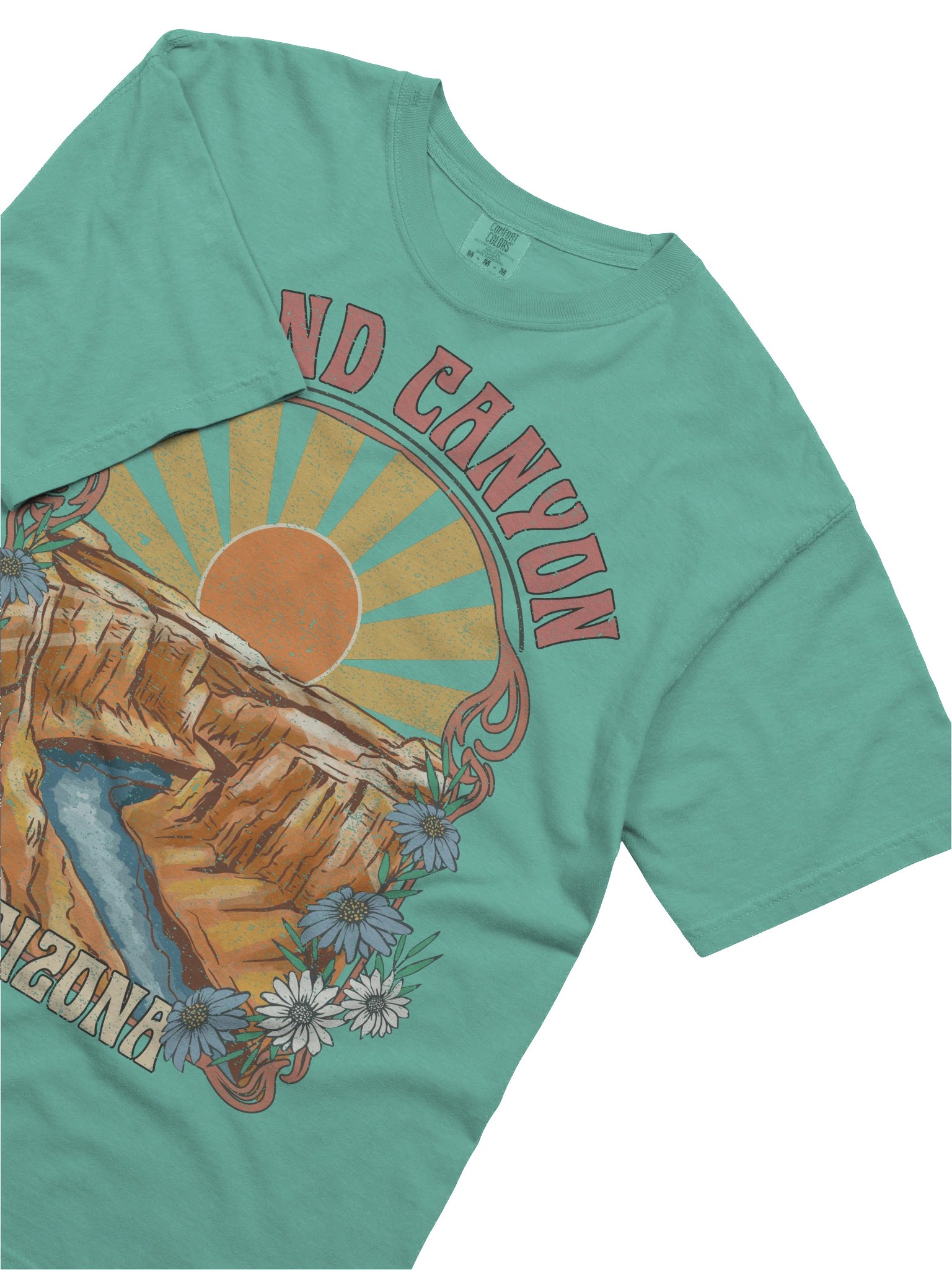 Grand Canyon Arizona Shirt – Vintage Canyon River Sunset Retro Travel Tee product image (5)
