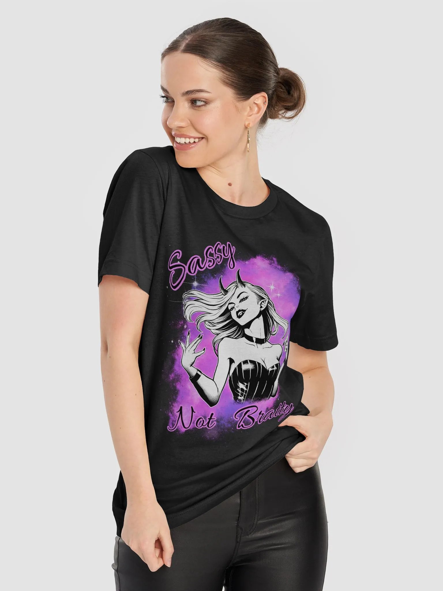 Sassy Not Bratty - Black Lettering product image (8)