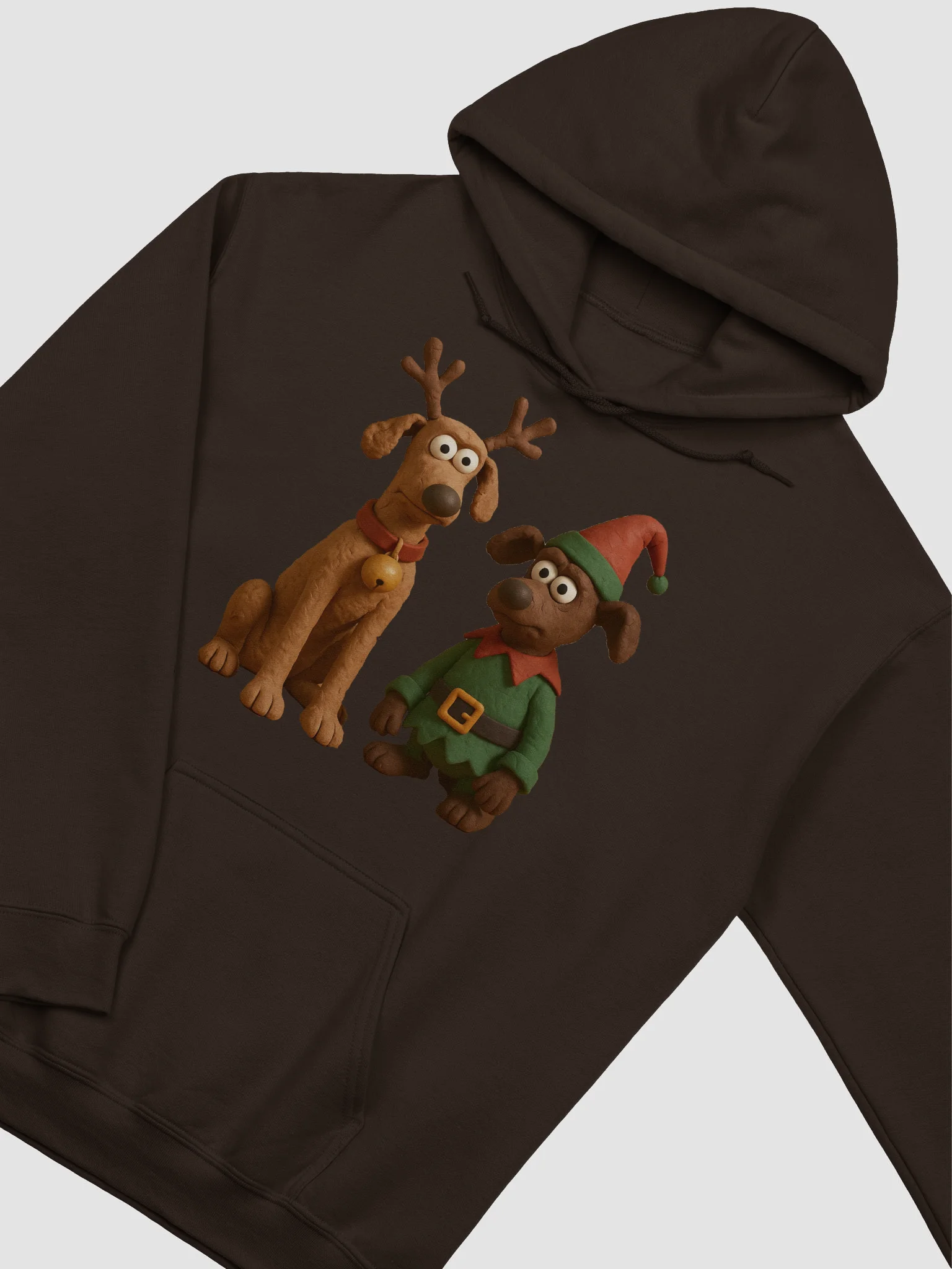 reindeer and elf festive doggo product image (3)