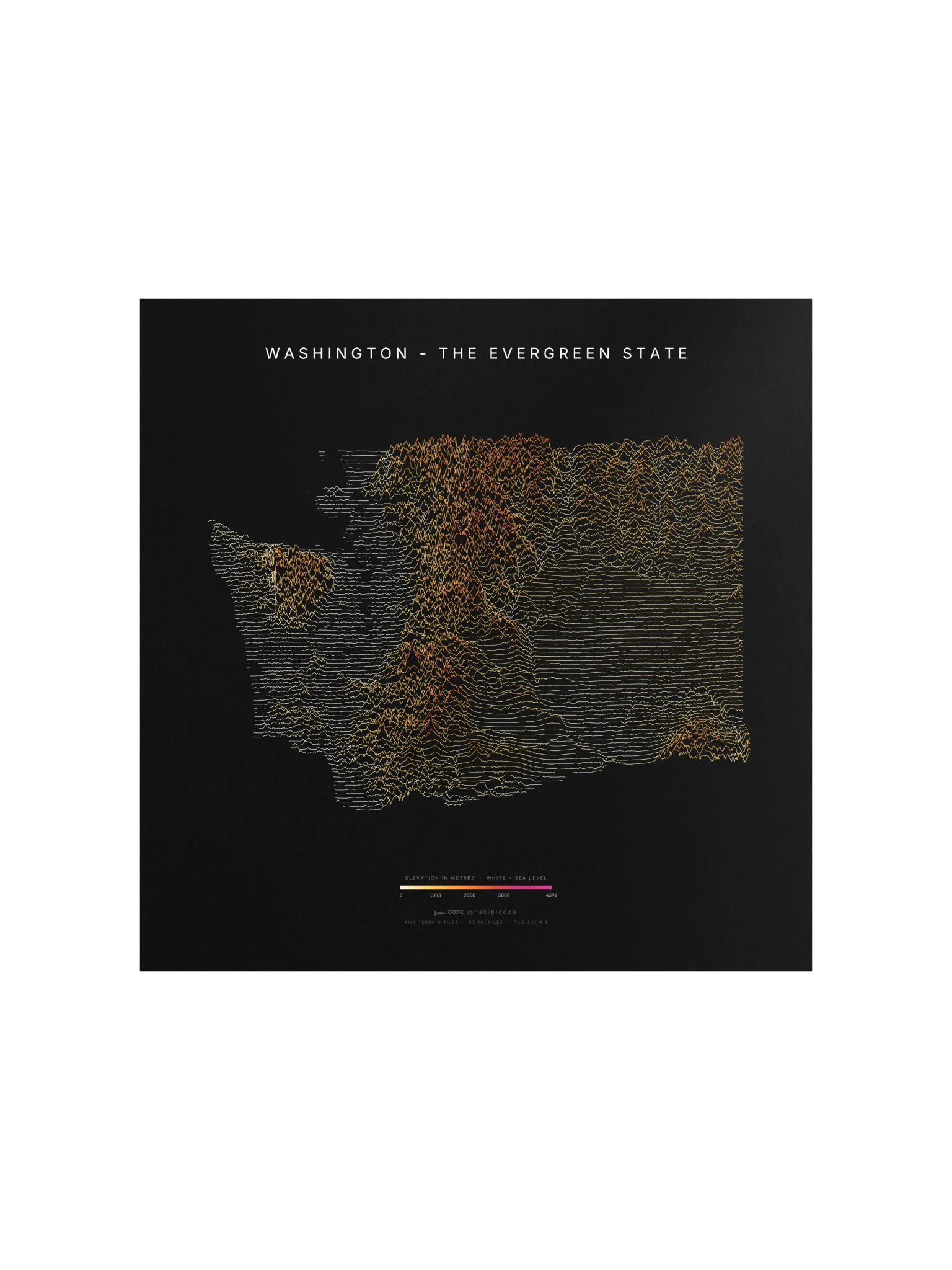 Ridgeline Poster - Washington product image (1)