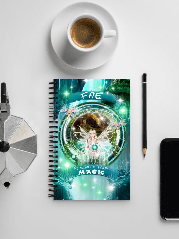 Faerie Remember Your Magic Spiral Notebook product image (4)