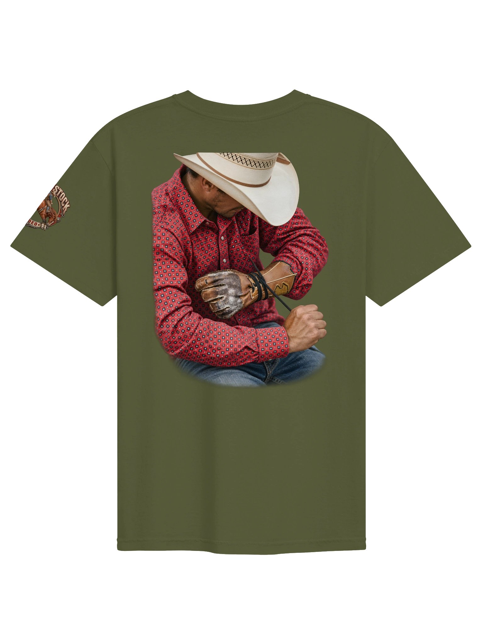 Bareback Ready Rigging & Rosin T-Shirt | ROUGHSTOCK RODEO™ product image (58)