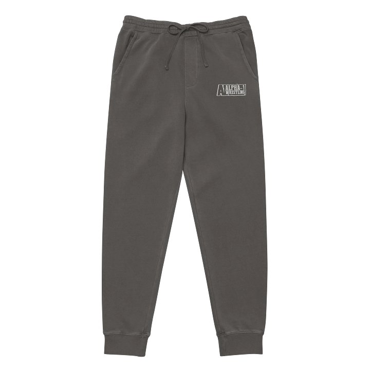 Embroidered Alpha-1 Wrestling Sweatpants product image (4)