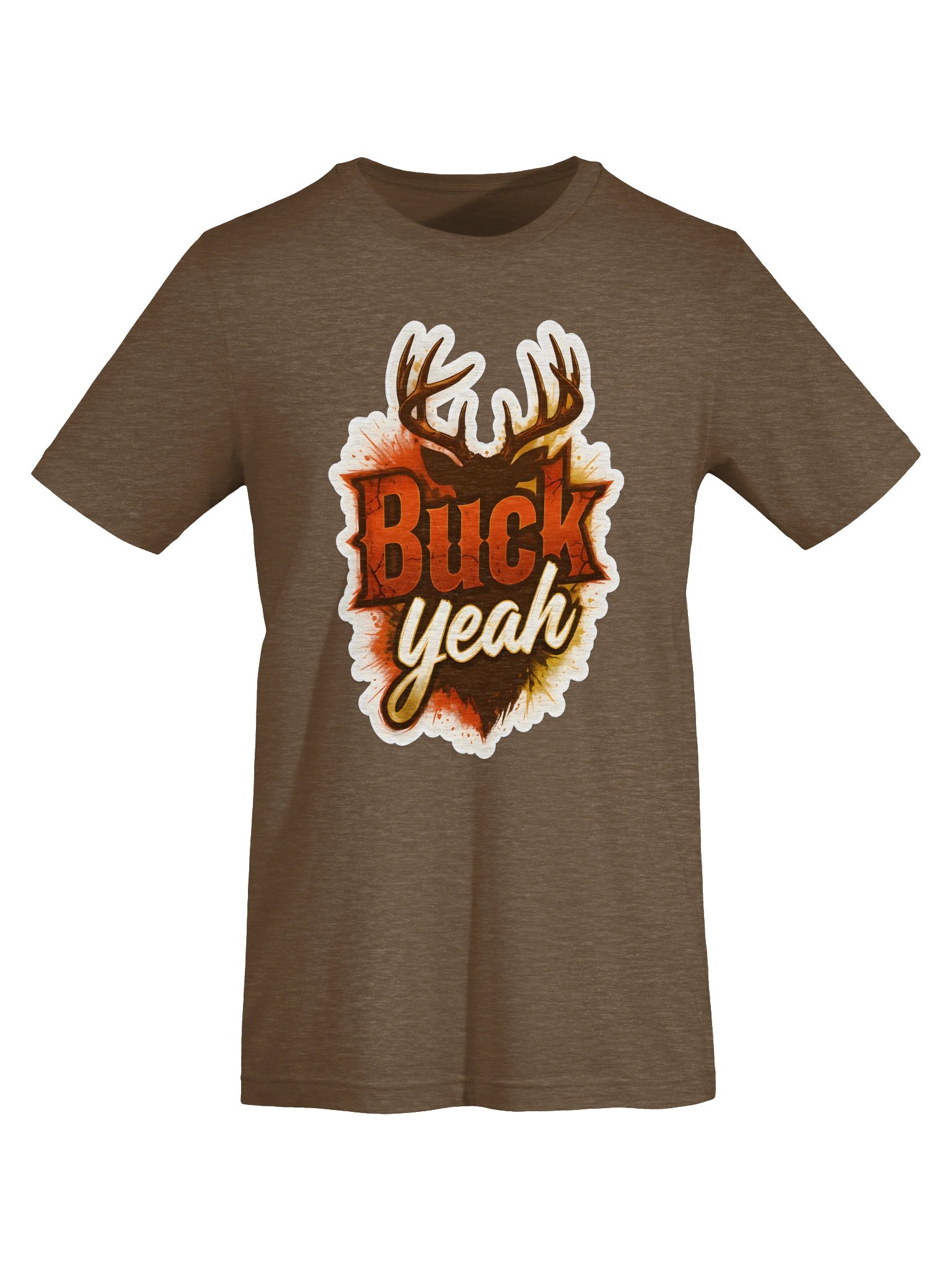 Buck Yeah Deer Head Graphic Tee product image (21)