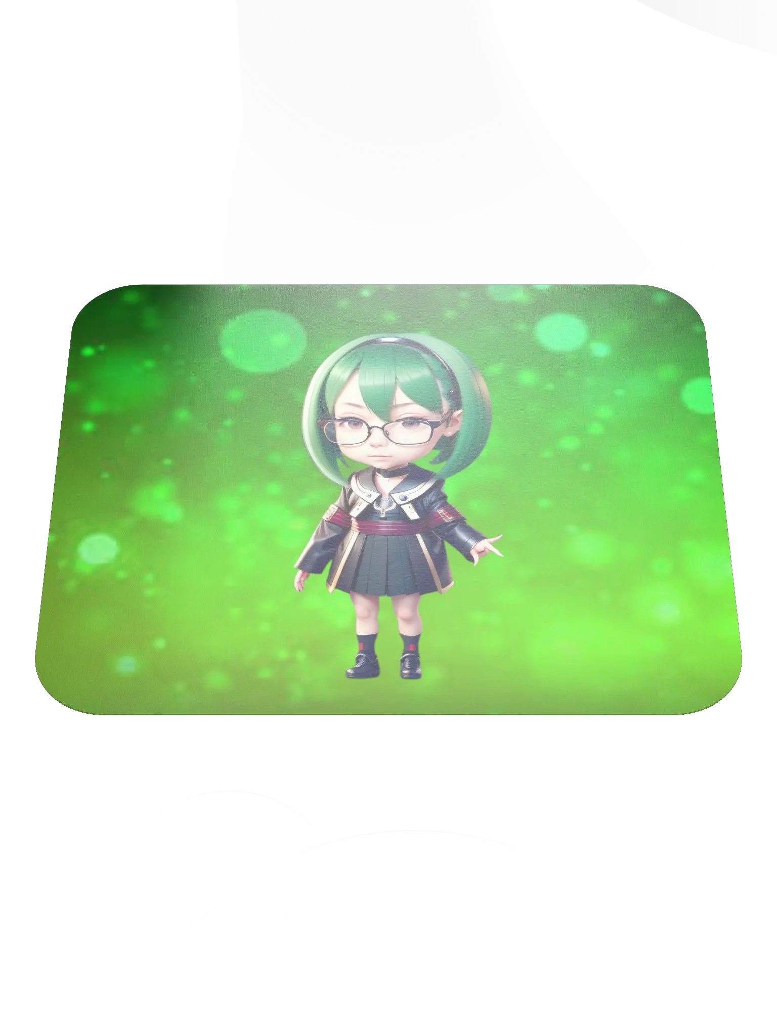 (GREEN CHIBI) K Classic Mouse Pad product image (1)