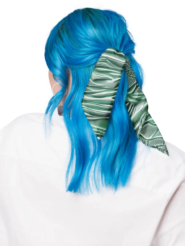 Seafoam Green Animal Print Painted Bandana product image (3)