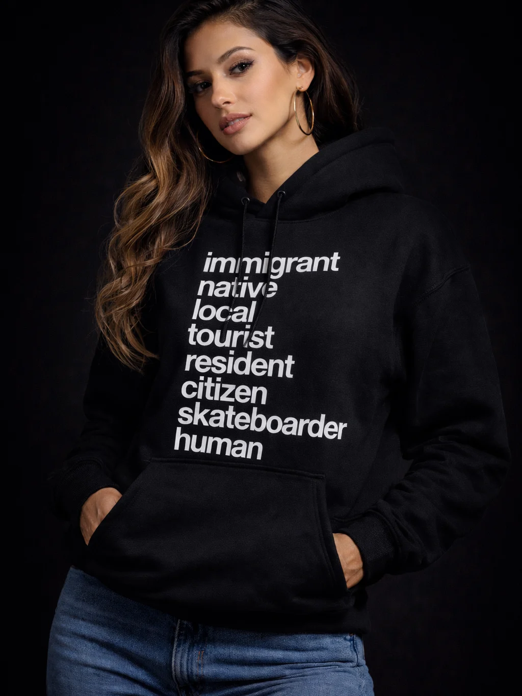 Human Beings - Black Hoodie product image (2)