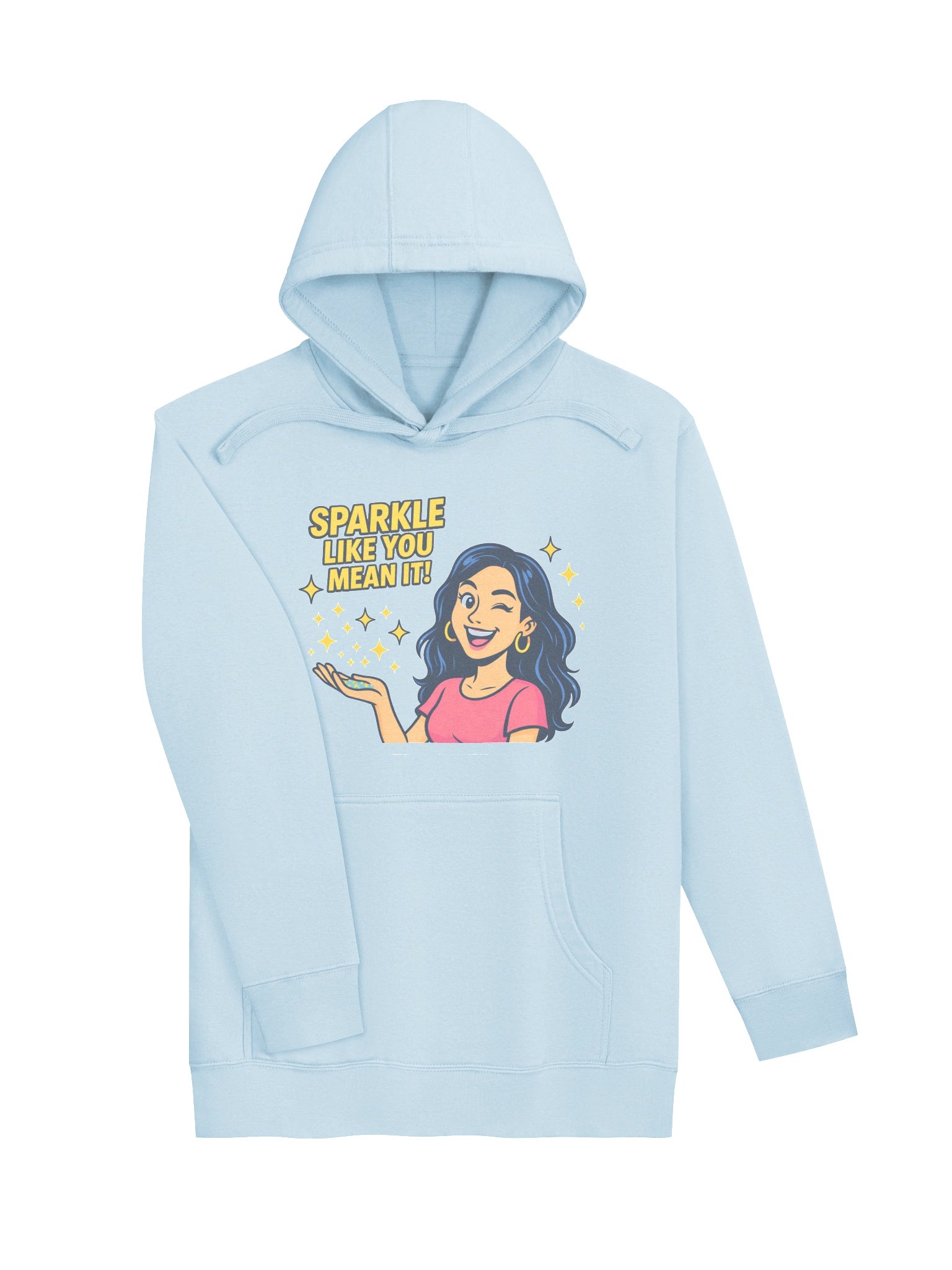 Sparkle Like You Mean It Cozy Hoodie – Bianca Sparkle ✨ product image (3)