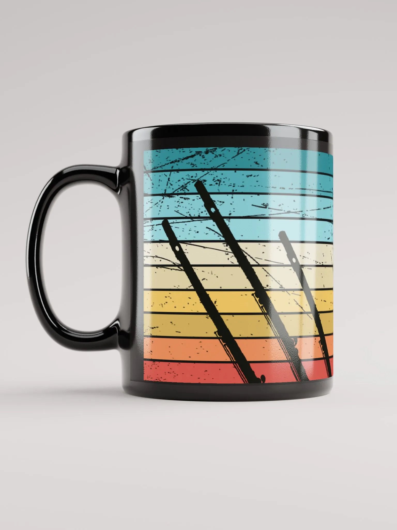 Retro Abstract Flute Mug - C Flute product image (6)