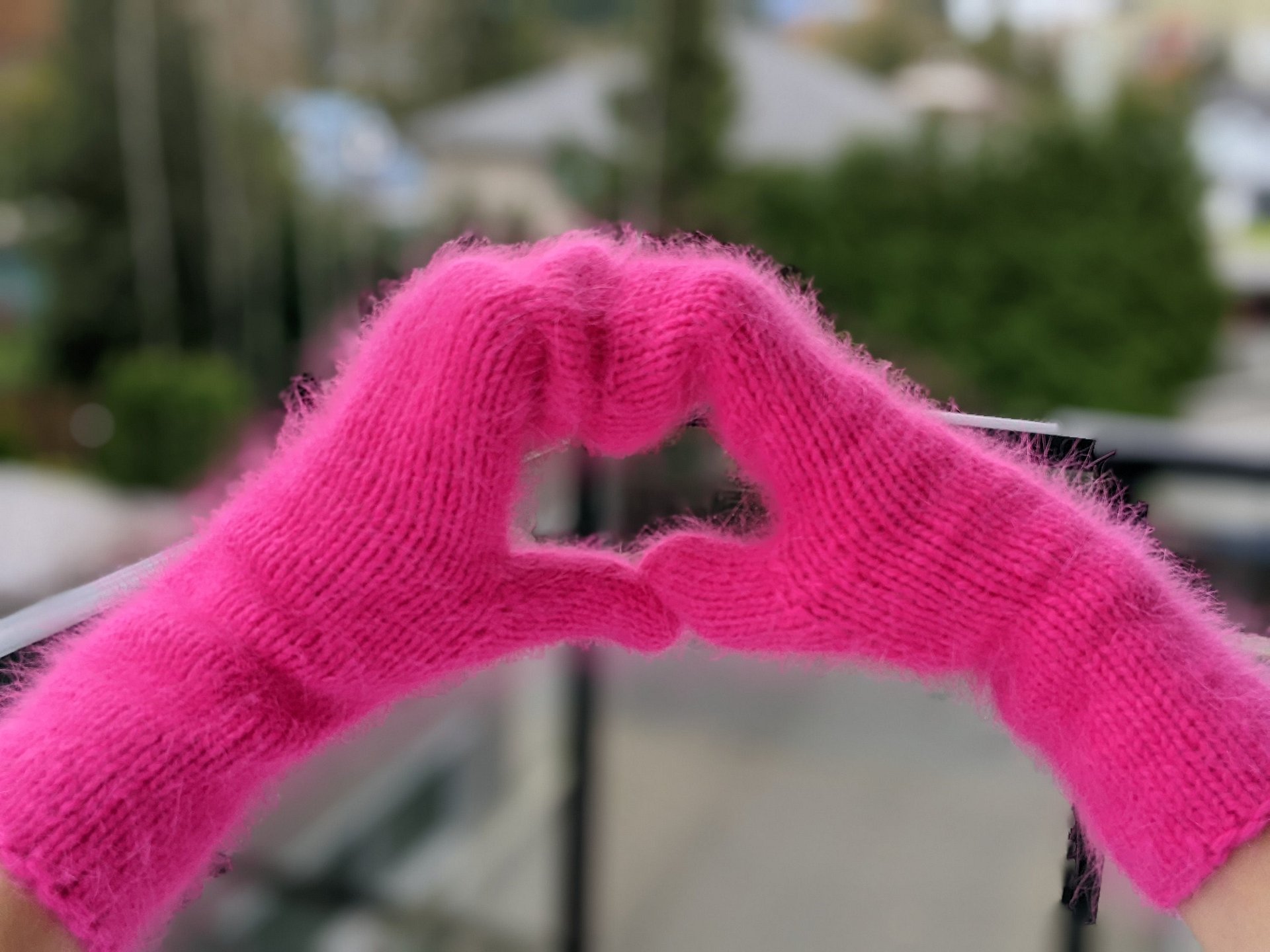 Pink Winter Knit Mittens Pattern product image (3)