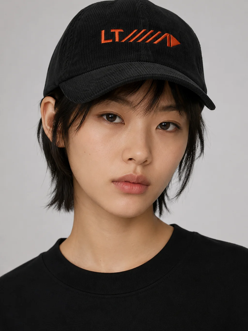 Scaled Alps 'LTAP' Black Corduroy Cap product image (3)