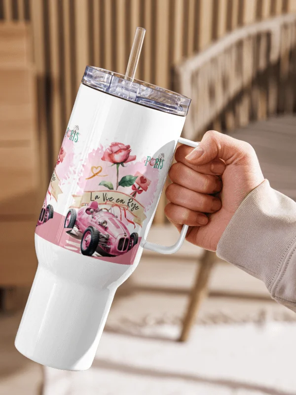 La Vie en Rose Travel Mug product image (2)