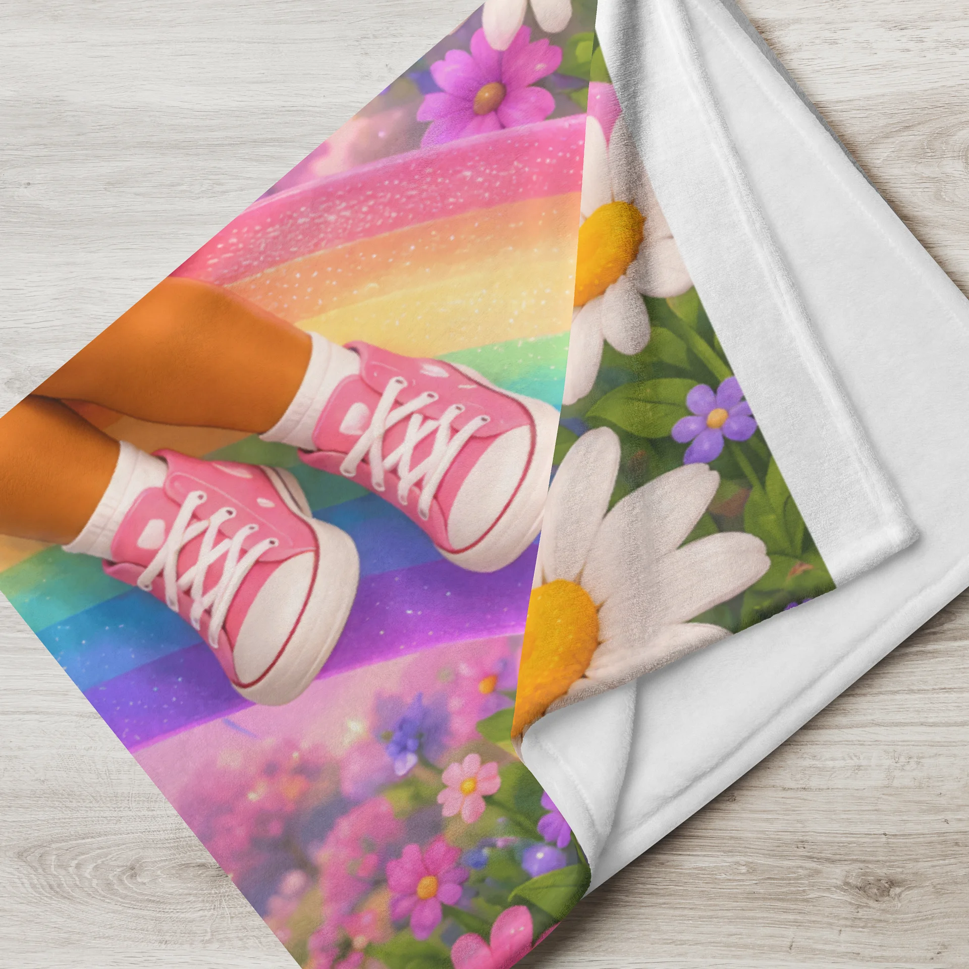 Kenni, Maddi & Biscuit Rainbow Adventure Throw product image (3)