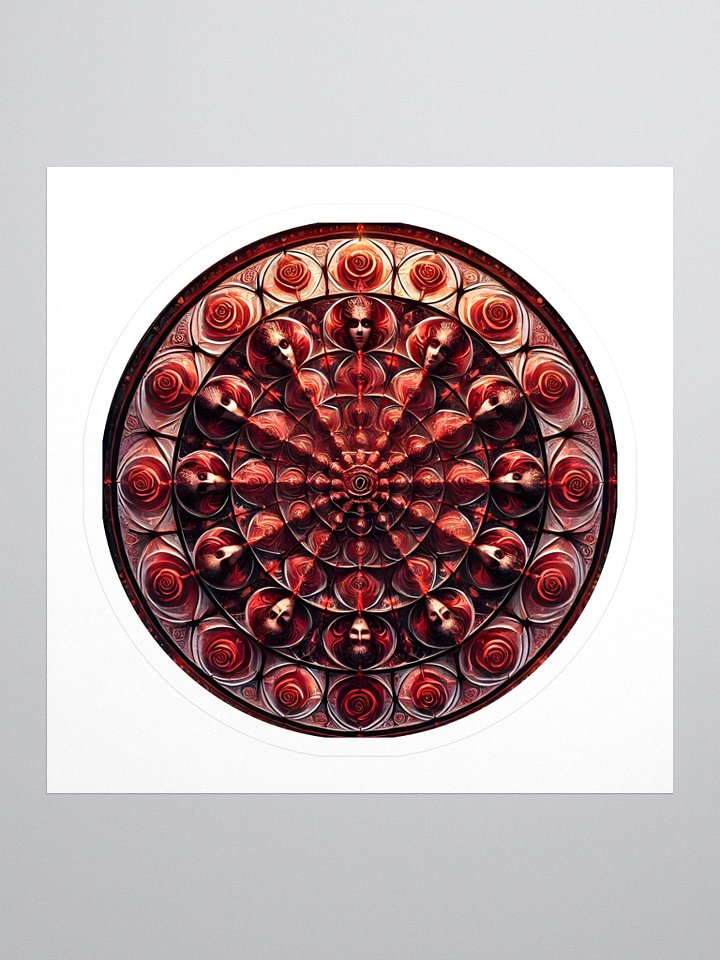 Vigilantia Rose Sticker product image (1)