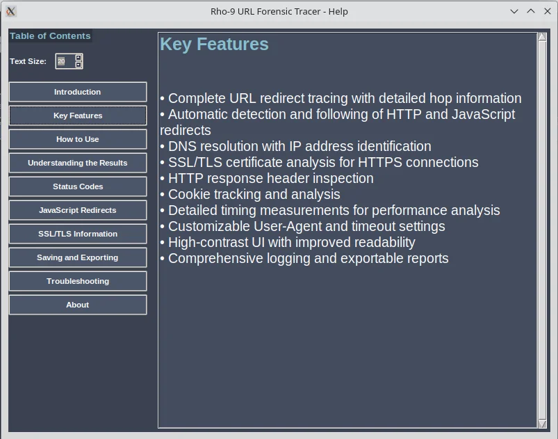 Rho-9 URL Redirect tracer(Linux+windows) product image (1)