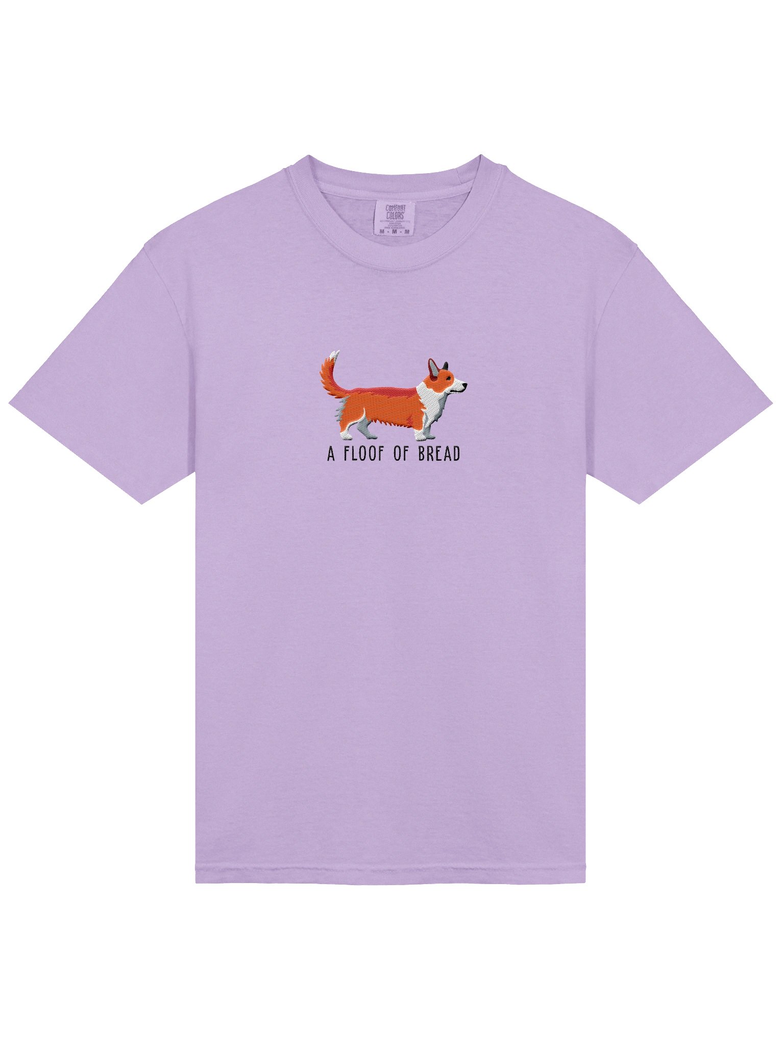 A Floof of Bread T-Shirt(Embroidered) of a Cardigan Welsh Corgi(Red) product image (6)