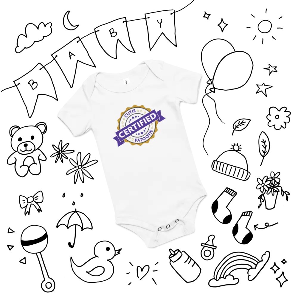 Certified Cutie Patootie Baby One Piece product image (12)