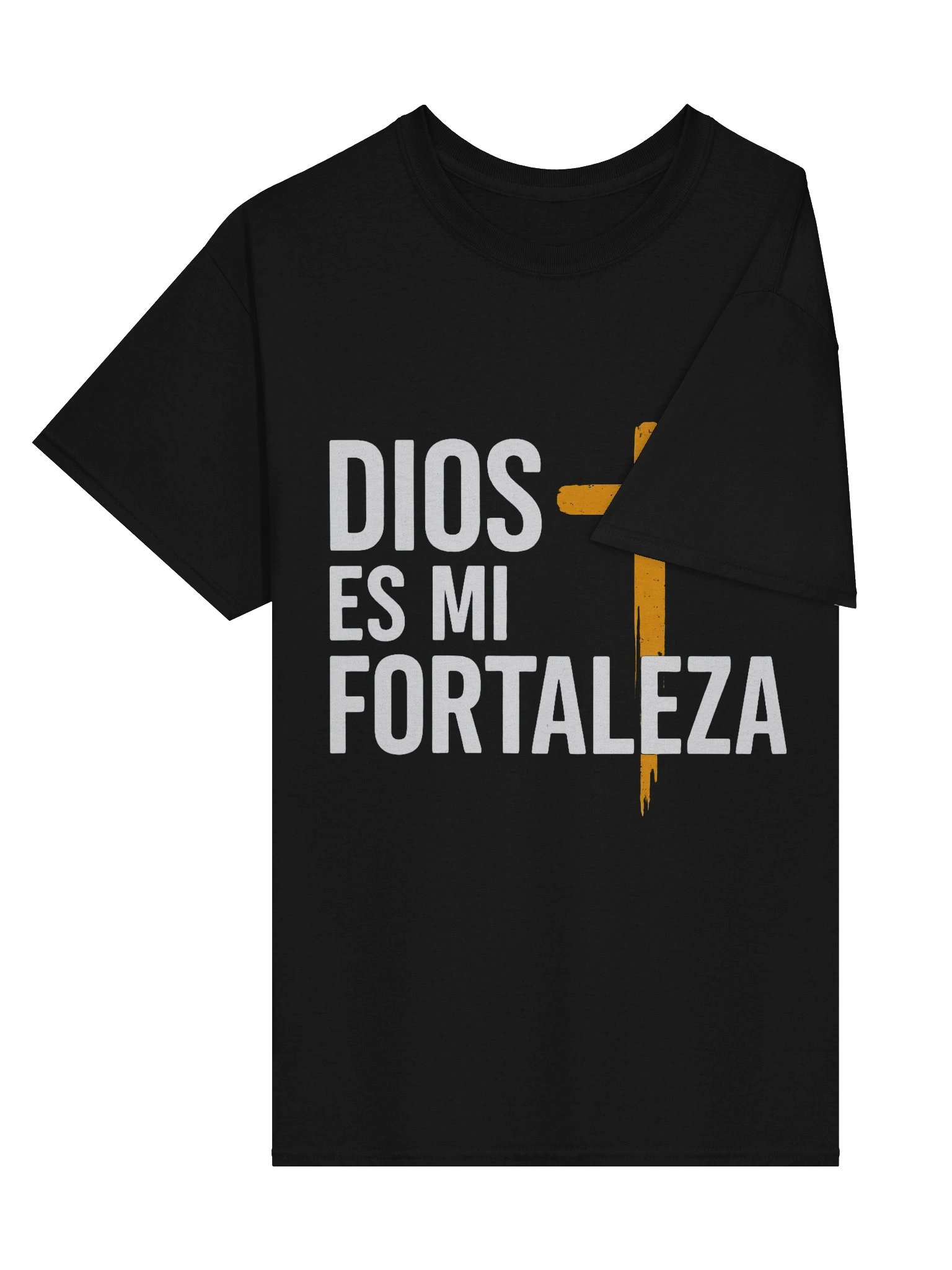 Camiseta Unisex Manga Corta | Dios es mi Fortaleza product image (4)