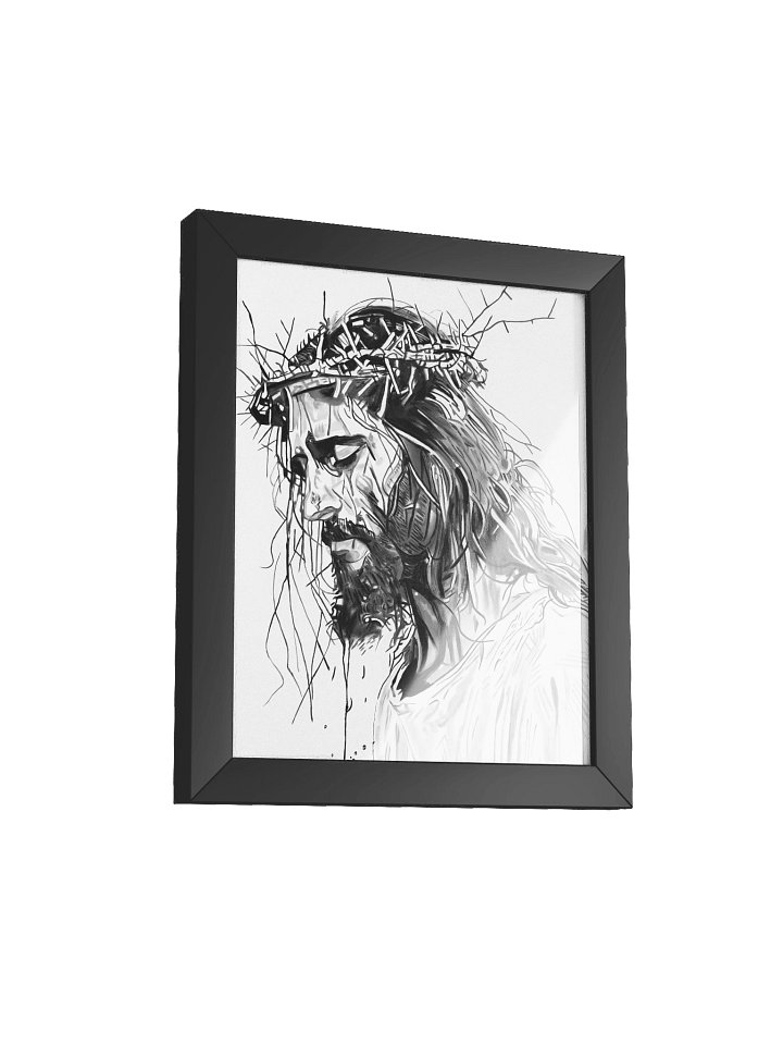Jesus Christ by Warren Willowdale (Framed High-Quality Matte Fine Art Print) product image (2)