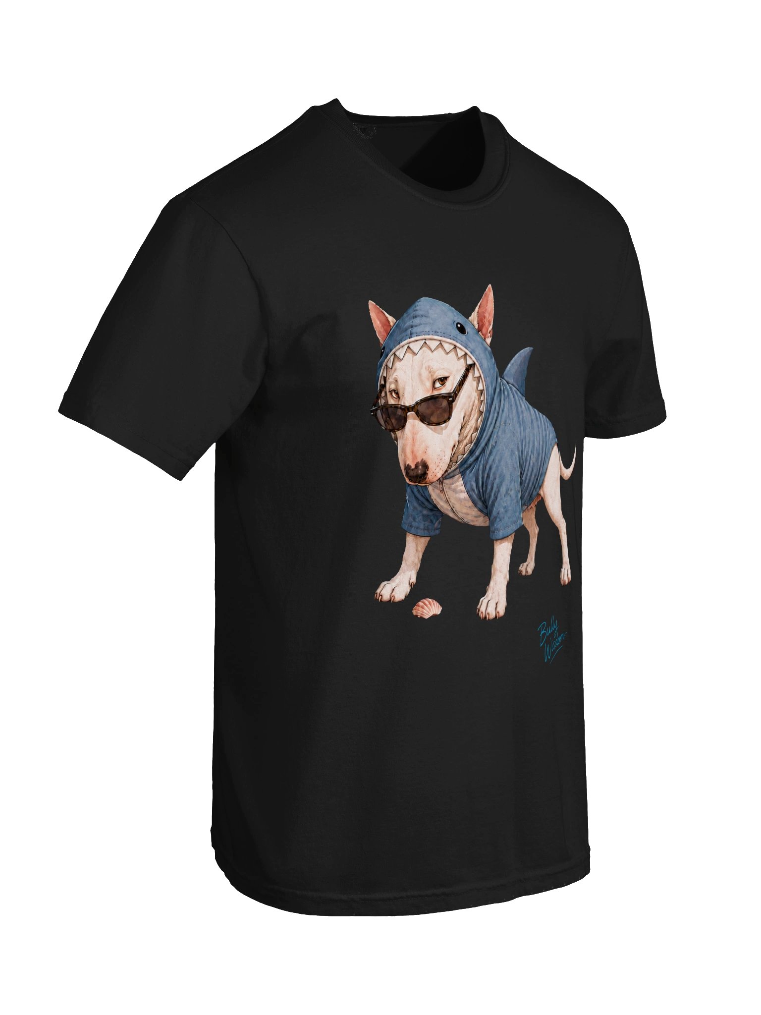 Sharky – Bull Terrier Character T-Shirt product image (29)