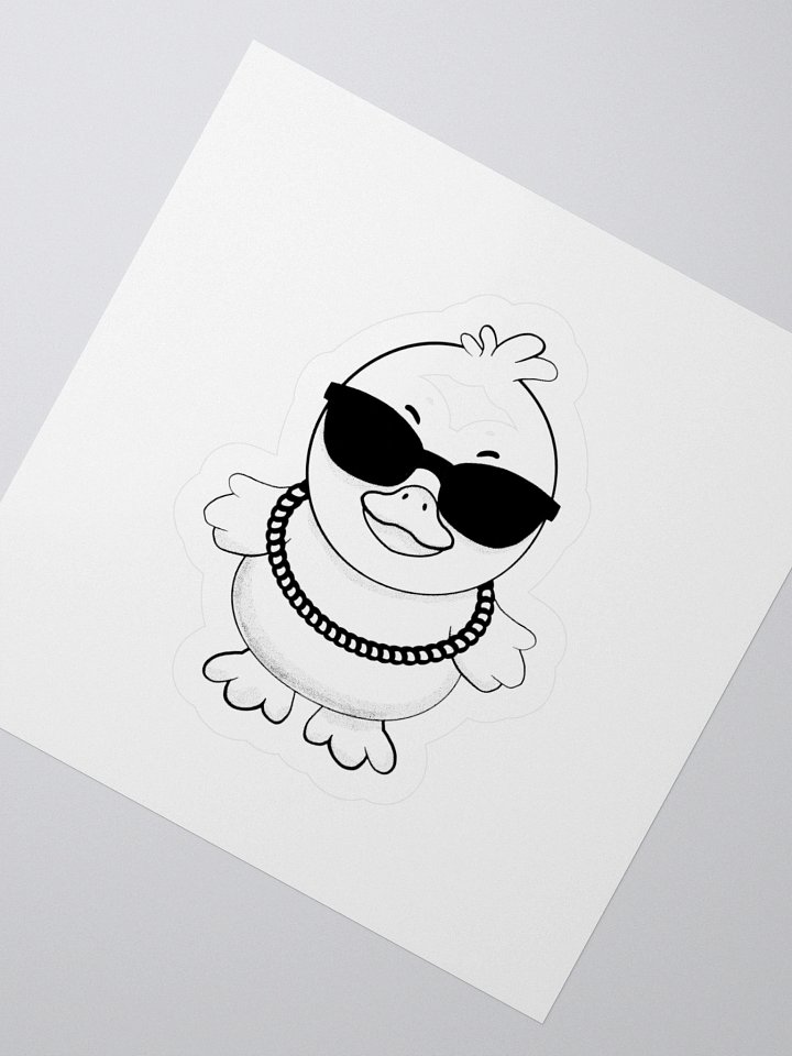Too Cool For the Pond Kiss Cut Stickers product image (4)