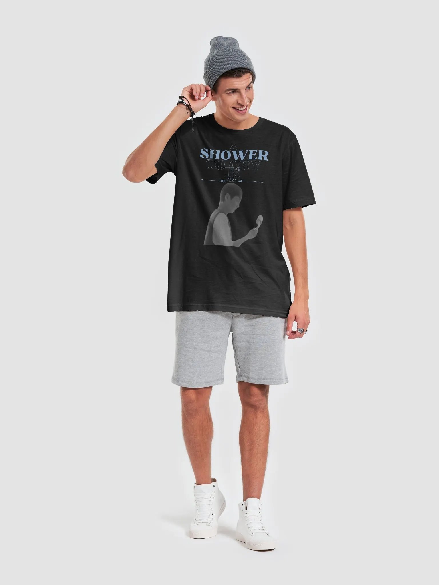 A Shower to Cry In Dark Tee product image (7)
