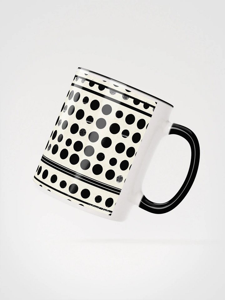 Symmetrical Dot Delight Ceramic Mug product image (4)
