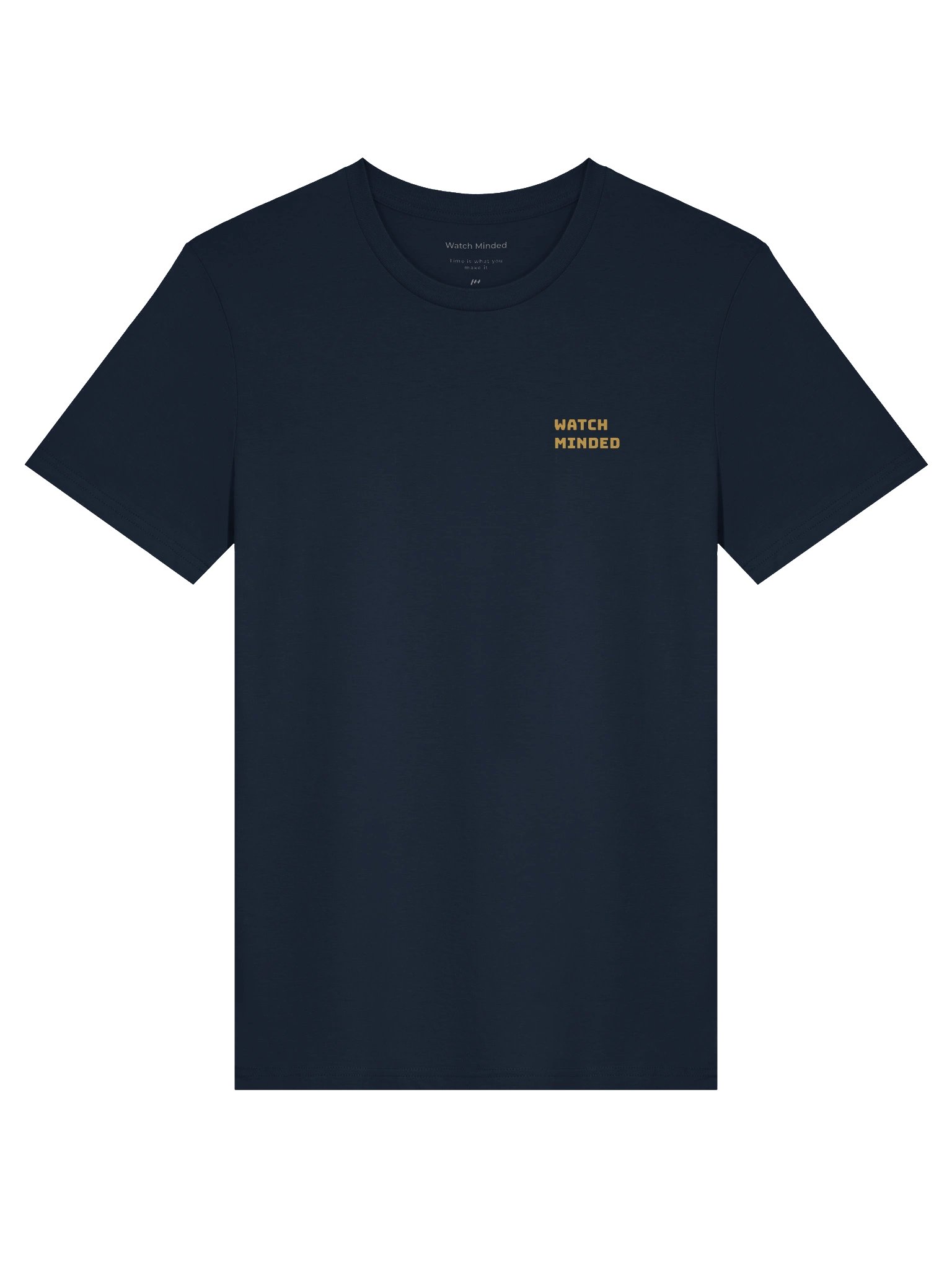 Standard Fit Light Cotton "Clockwork Mountains" T-Shirt, French Navy product image (2)