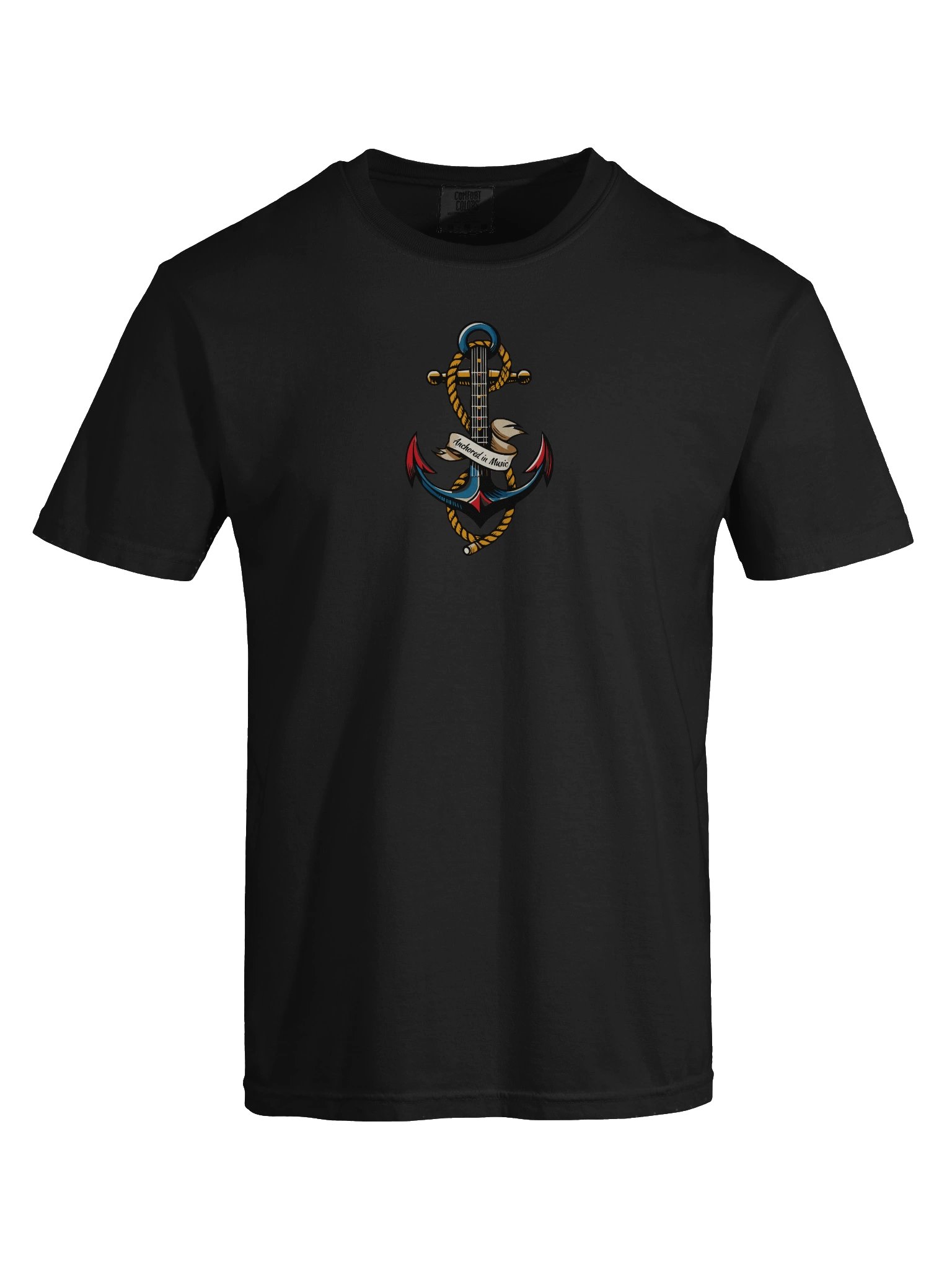 Anchored in Music T-shirt product image (14)