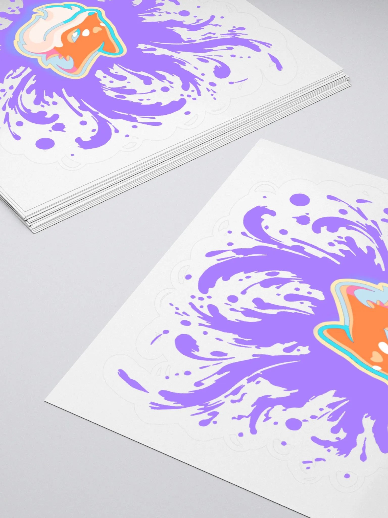 Foxy Logo Alt Sticker product image (4)