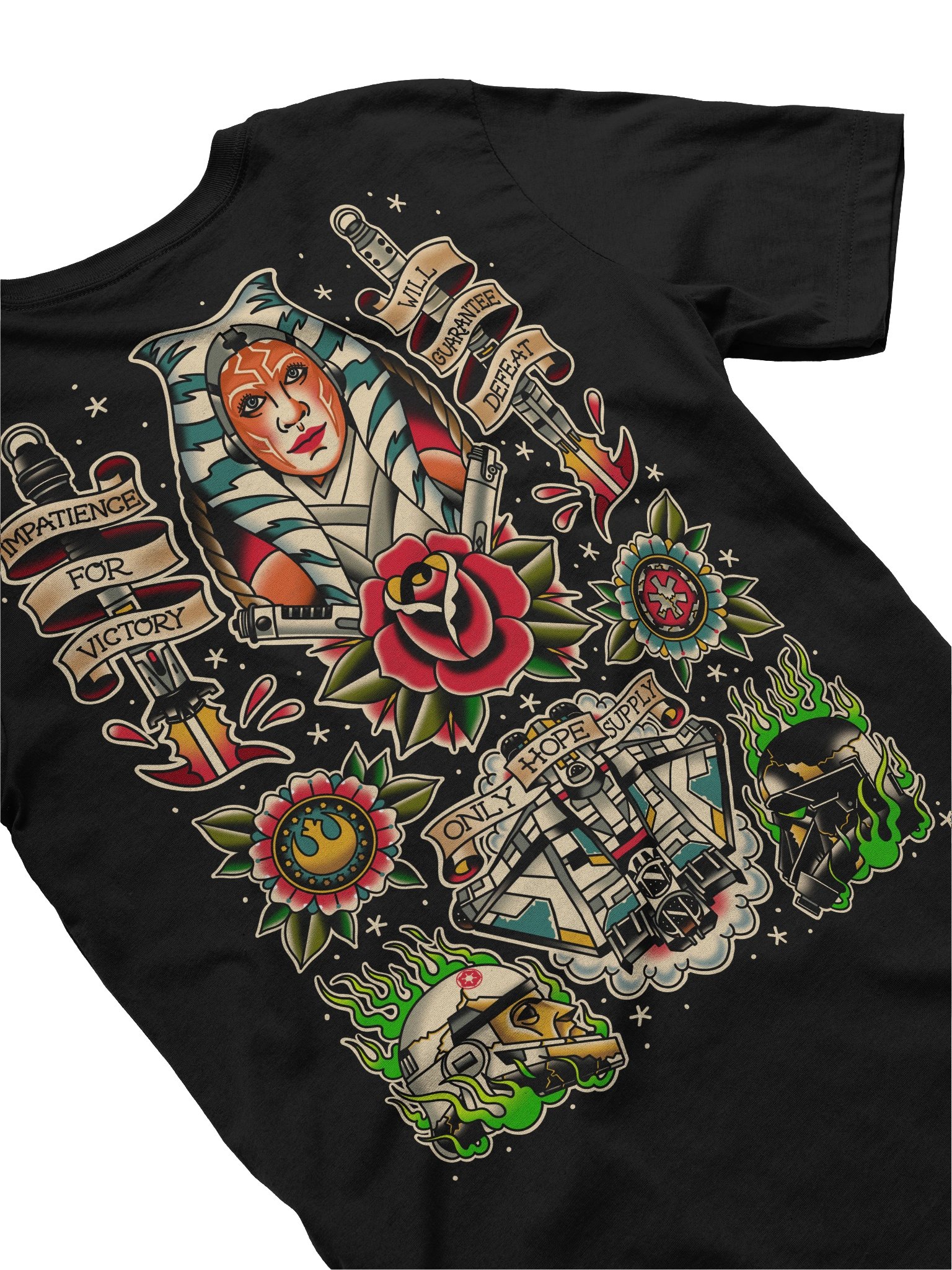 Ahsoka Flash - Tee(Front & Back) product image (1)