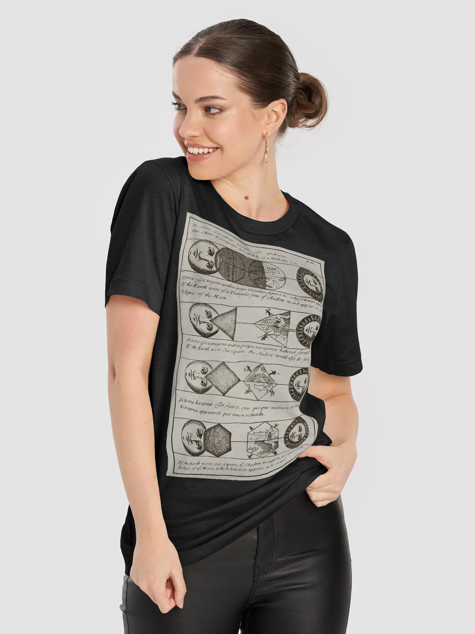 Solar Eclipse Earth Moon Tee product image (5)